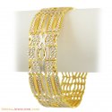 Click here to View - 22K Two Tone Wide Bangle(1 Pc) 