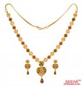 22kt Gold Set  for Ladies - Click here to buy online - 2,256 only..