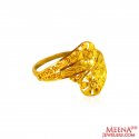 22k Gold Fancy Ring - Click here to buy online - 380 only..