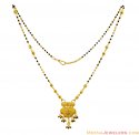 22K Indian Mangalsutra In Gold - Click here to buy online - 858 only..