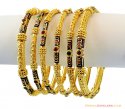 Click here to View - Traditional Indian Bangles Set 22k 
