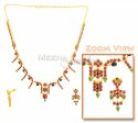 Click here to View - 22K Ruby, Emerald And Sapphire Set 