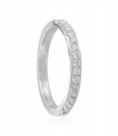 White Gold 18K Diamond Band - Click here to buy online - 963 only..