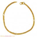 22Kt Gold Anklet (1 pc)