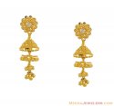 Click here to View - Gold Layered Jhumki Earrings 
