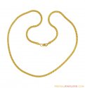 Click here to View - 22K Gold Flat Thin Chain 
