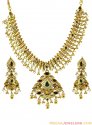 Click here to View - 22K Kundan And Pearls Necklace Set 