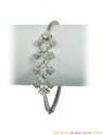 Click here to View - 18k Bangle With CZ In White Gold 