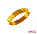 22K Gold Band - Click here to buy online - 619 only..