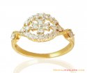 Elegant Genuine Diamond Ring 18K - Click here to buy online - 1,768 only..