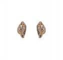 18kt Yellow Gold Diamond Earrings - Click here to buy online - 1,725 only..