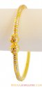 22K Ladies Fancy Pipe Kada  - Click here to buy online - 789 only..