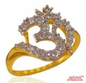 22 kt Gold Studded Ring - Click here to buy online - 456 only..