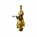 22K Fancy Lord Krishna Pendant  - Click here to buy online - 928 only..