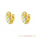 Click here to View - Oval Shaped ClipOn Earrings 22K 
