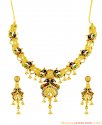 Click here to View - Traditional Peacock Necklace Set 
