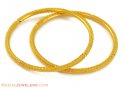 22k Designer Baby Bangle (1 Pc) - Click here to buy online - 334 only..