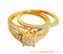 22k Signity Engagement Ring
