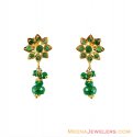 Click here to View - 22K Fancy Emerald Earrings  
