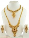 22k Gold Designer Bridal set - Click here to buy online - 9,012 only..