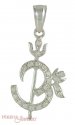 Click here to View - 18K Om Pendant with Trishul 