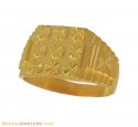 22k Yellow Gold Mens Ring - Click here to buy online - 380 only..