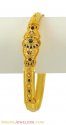22k Gold Filigree Kada - Click here to buy online - 954 only..
