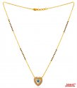 22KT Mangalsutra - Click here to buy online - 780 only..