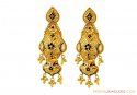 Click here to View - 22k Gold Meenakari Long Earrings 