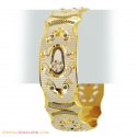 Click here to View - 22K CZ Two Tone Bangle(1 Pc) 