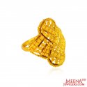 22 Karat Gold Ring  - Click here to buy online - 514 only..