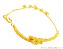 22K Fancy Filigree Bangle Bracelet - Click here to buy online - 757 only..