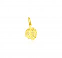22K Gold Allah Pendant - Click here to buy online - 169 only..