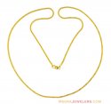 Click here to View - Fox Tail Chain (24 Inch) In 22K 