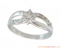 Click here to View - 18Kt White Gold Ladies Floral Ring 