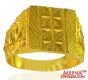 22 Karat Mens Ring  - Click here to buy online - 556 only..