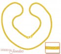 Gold Chain (20 Inch) - Click here to buy online - 702 only..