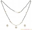 Click here to View - 18K Sophisticated Mangalsutra Set 