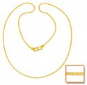 22Kt Gold Box Chain - Click here to buy online - 311 only..