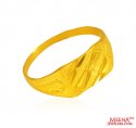 22kt  Gold Ring for Men - Click here to buy online - 320 only..
