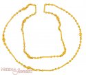 22Kt Gold Long Chain (26 inch) - Click here to buy online - 1,133 only..