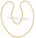 22 Kt Gold Two Tone Chain - Click here to buy online - 706 only..