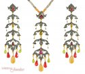 Designer Nizam Pendant Set - Click here to buy online - 2,608 only..