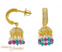 22Kt Gold Fancy Earrings - Click here to buy online - 374 only..