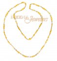 22Kt Gold Fancy Long Chain - Click here to buy online - 1,214 only..