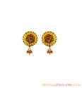 Filigree Gold Tops 22K Gold  - Click here to buy online - 483 only..