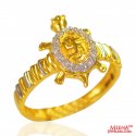 22k Gold Turtle Ladies Ring - Click here to buy online - 403 only..