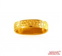 22 Karat Gold Band - Click here to buy online - 641 only..