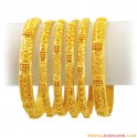 Click here to View - 22k Designer Bangles Set(6 pcs) 