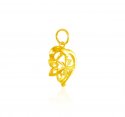 22K Gold Fancy Pendant - Click here to buy online - 286 only..